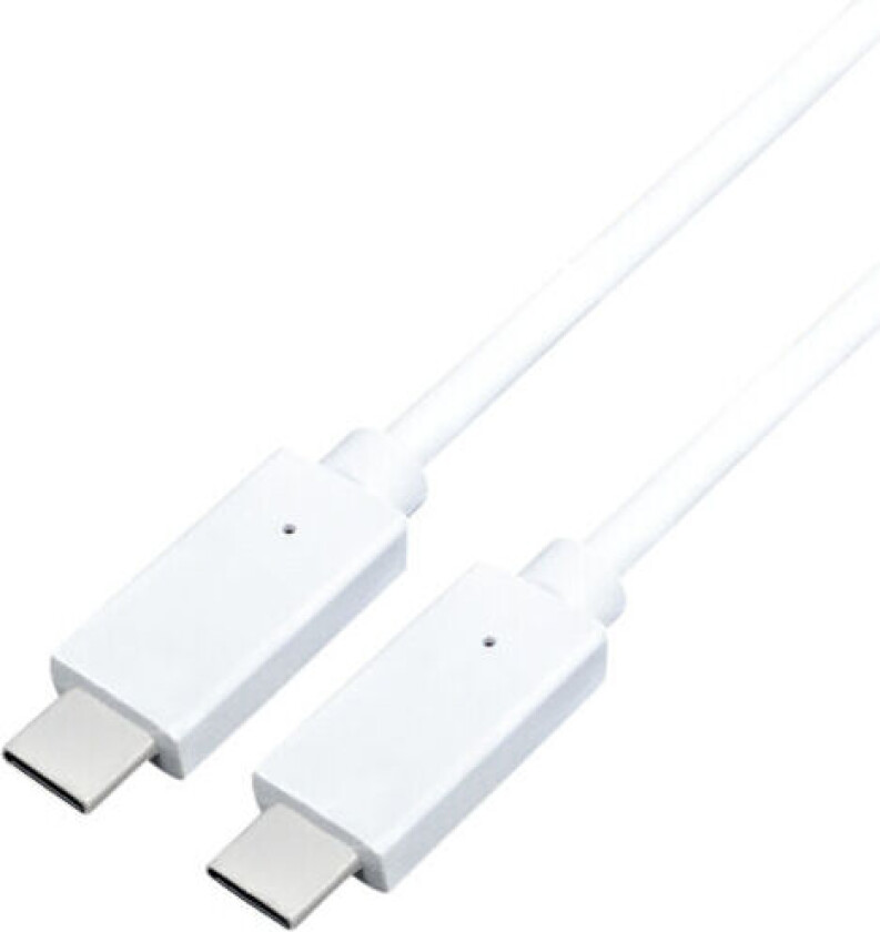 USBC-USBC-kabel 100W 2M, hvit
