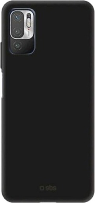 Sensity Cover Redmi Note 10 5G deksel, svart