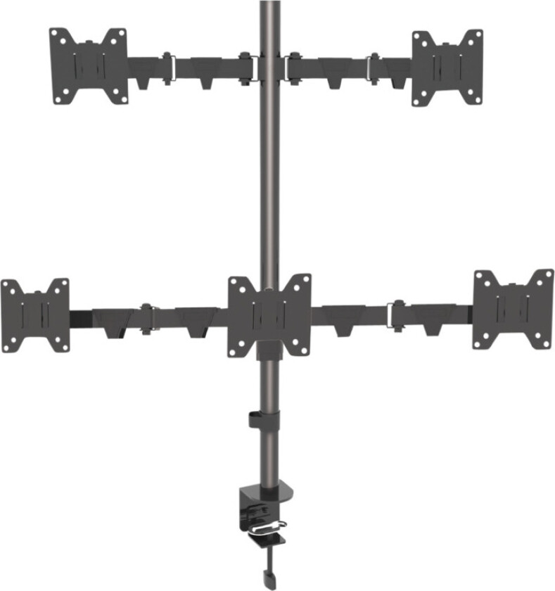 stativsett for 5 skjermer