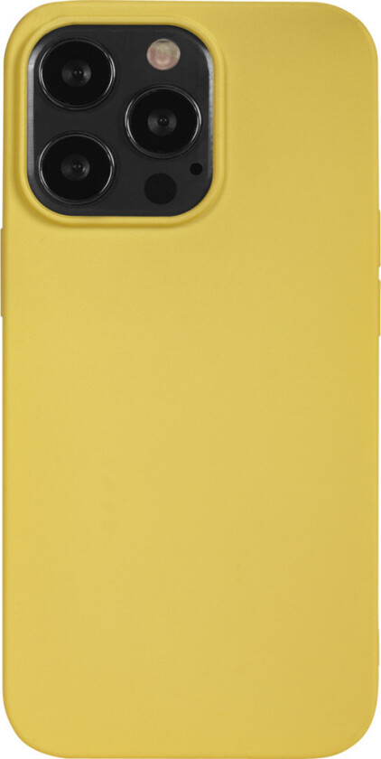 silikon deksel iPhone 13 Pro, gul