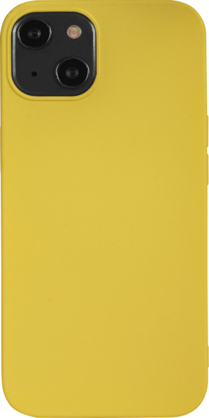 silikon deksel iPhone 13, gul