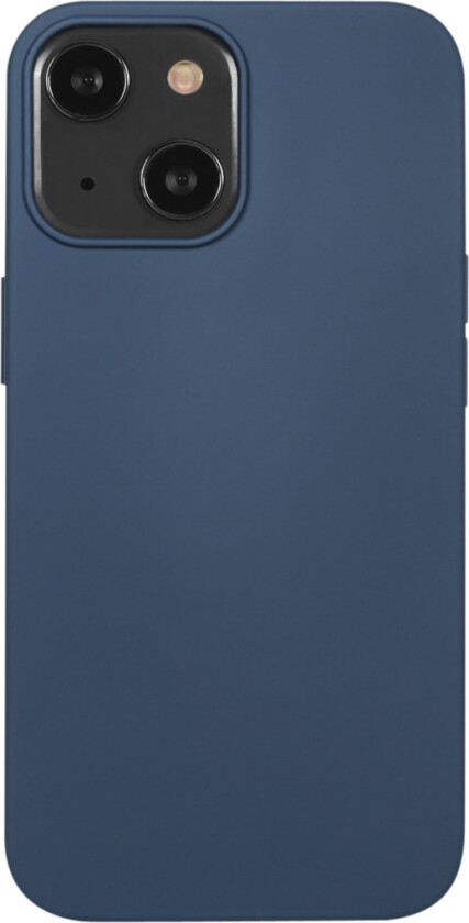 silikon deksel iPhone 13 Mini, mørkeblå