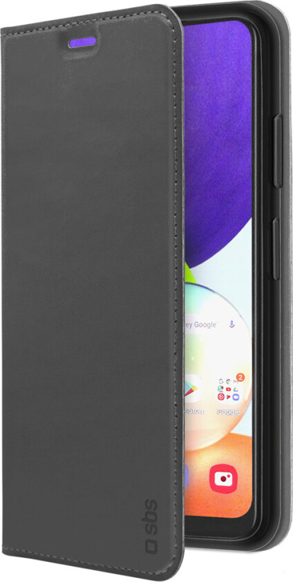 Wallet Lite Case Samsung Galaxy A22 4G, svart