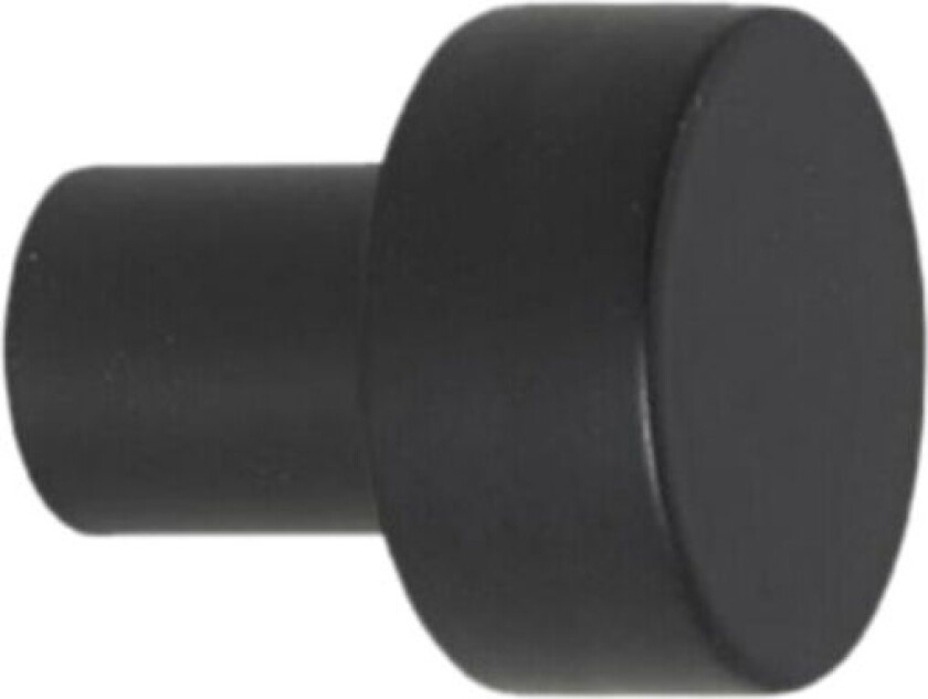 Knagg Mood 20Mm Matt, svart