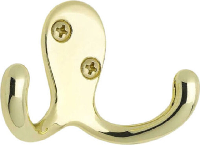 Knagg Nissan Polert, messing