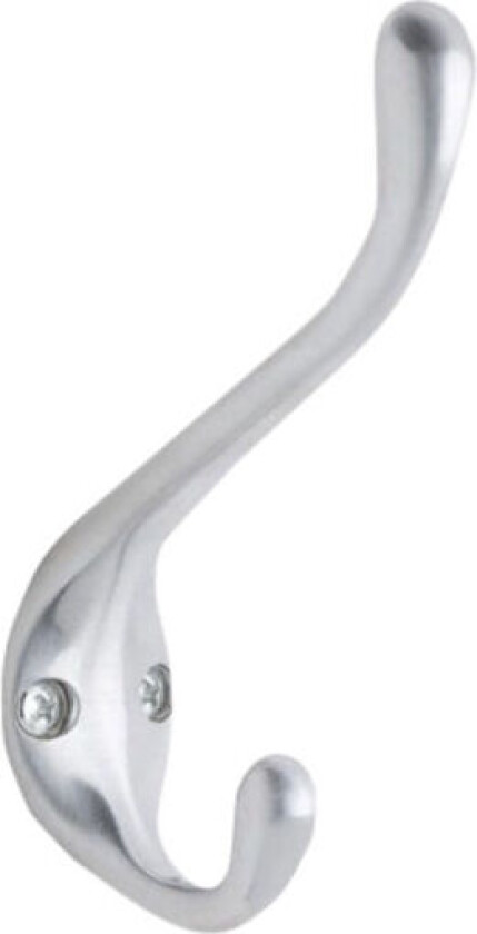 Knagg Lagan Børstet, krom