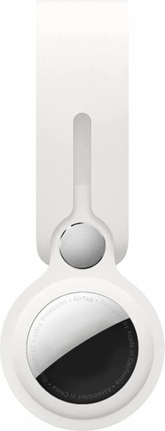 silikonløkke for AirTag/ X-Mark Two, hvit