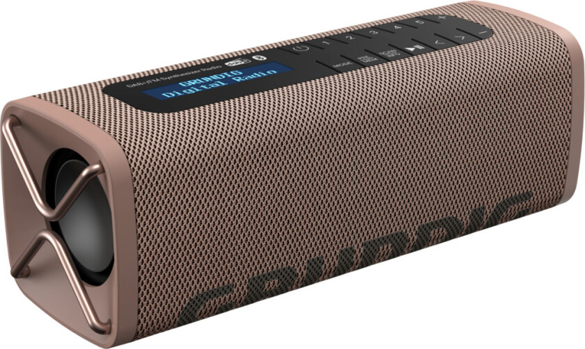 GBT Band BT høyttaler DAB+/FM kaffefarget