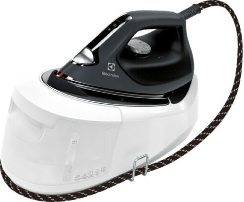 E6ST1-8EG dampstasjon svart /, hvit