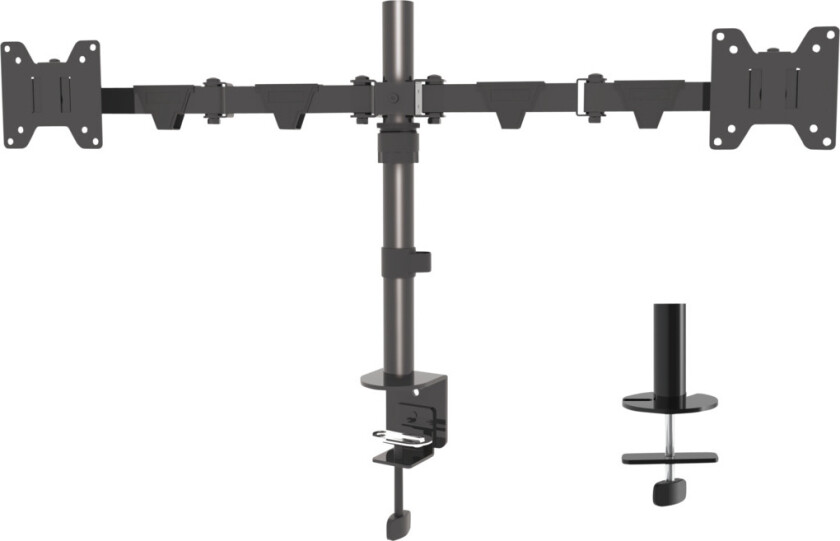 skjermfeste for 2 skjermer