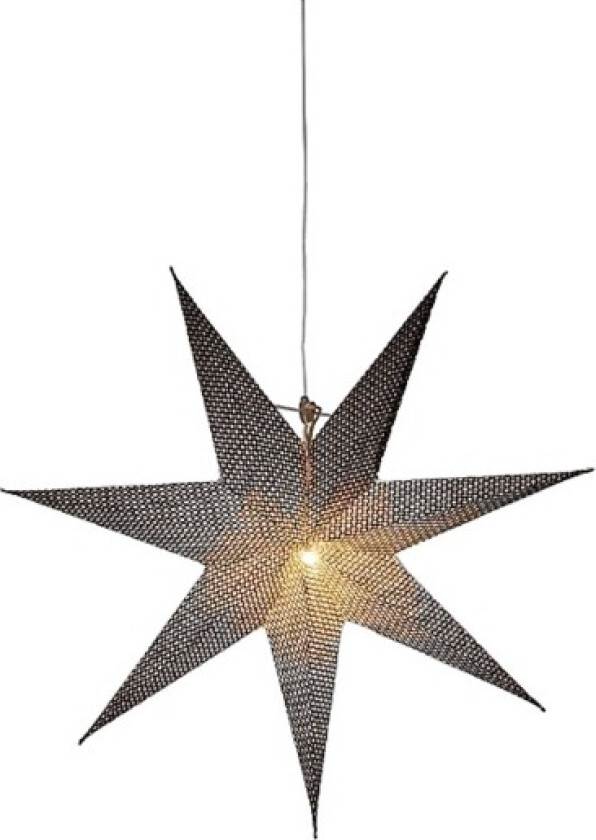 papirstjerne 60 cm, svart
