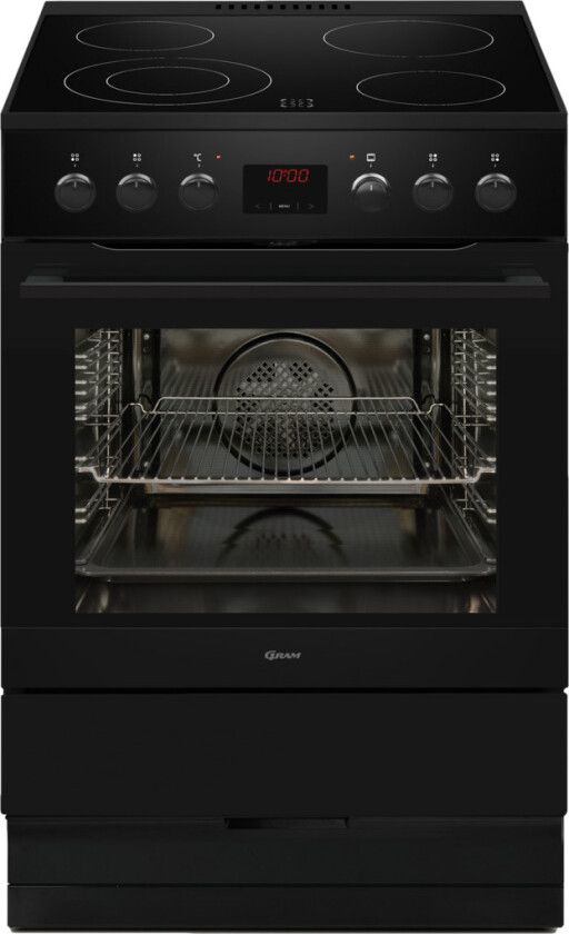 Fine Design KE 15426 N B keramisk komfyr