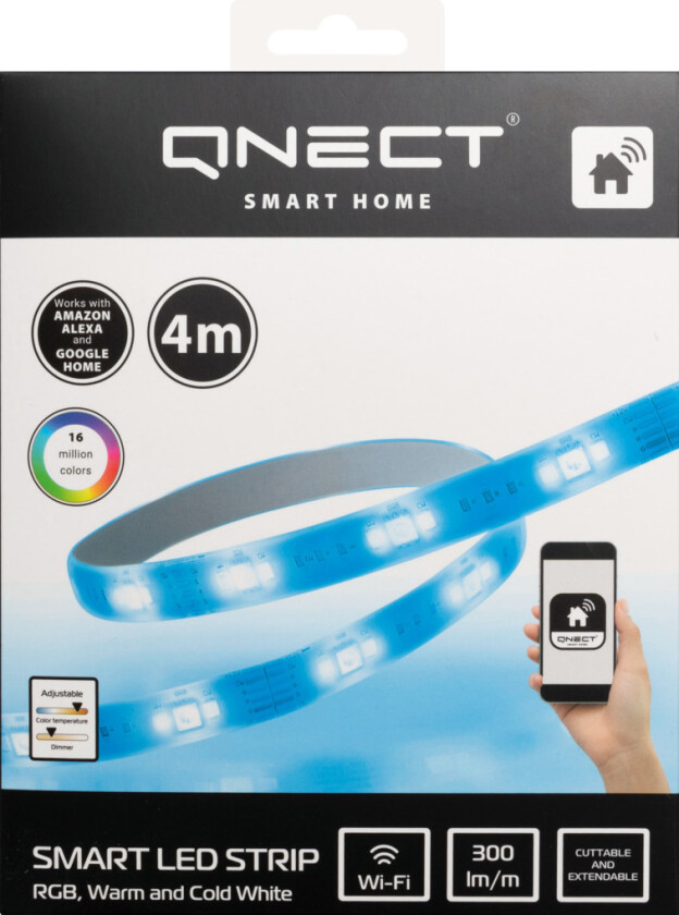 -Smart LED lightstrip 4M RGB + Cct WiFi