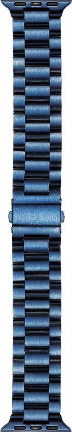 Natural stållenke Band Apple Watch 42/44/45/49 mm, blå