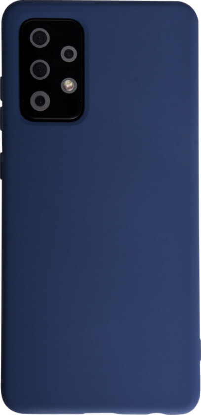 silikon deksel Samsung Galaxy A72, blå