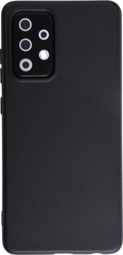 silikon deksel Samsung Galaxy A52/A52S 5G, svart