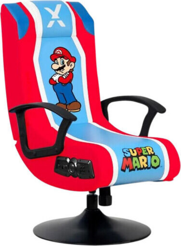 Super Mario Pedestal Stol, blå