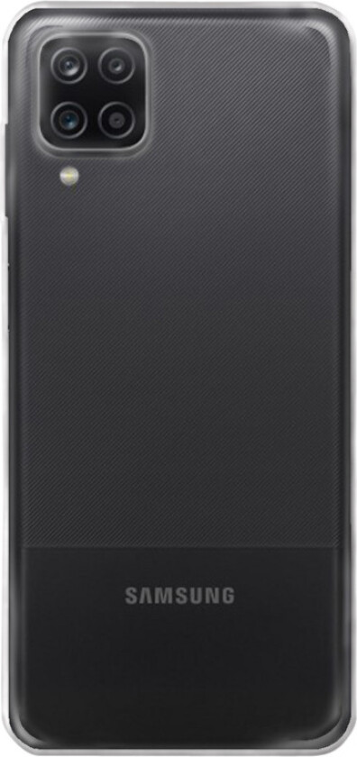 Backcover 1.0 Samsung Galaxy A12 deksel, gjennomsiktig