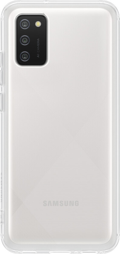 Galaxy A02S Soft Clear deksel, gjennomsiktig