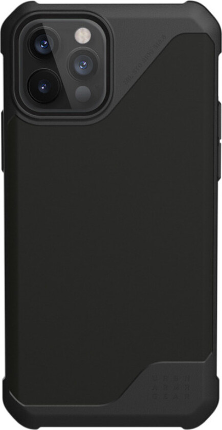 Metropolis Lt Cover iPhone 12/12 Pro, svart