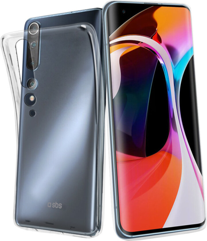 Xiaomi Mi 10 Lite, gjennomsiktig cover