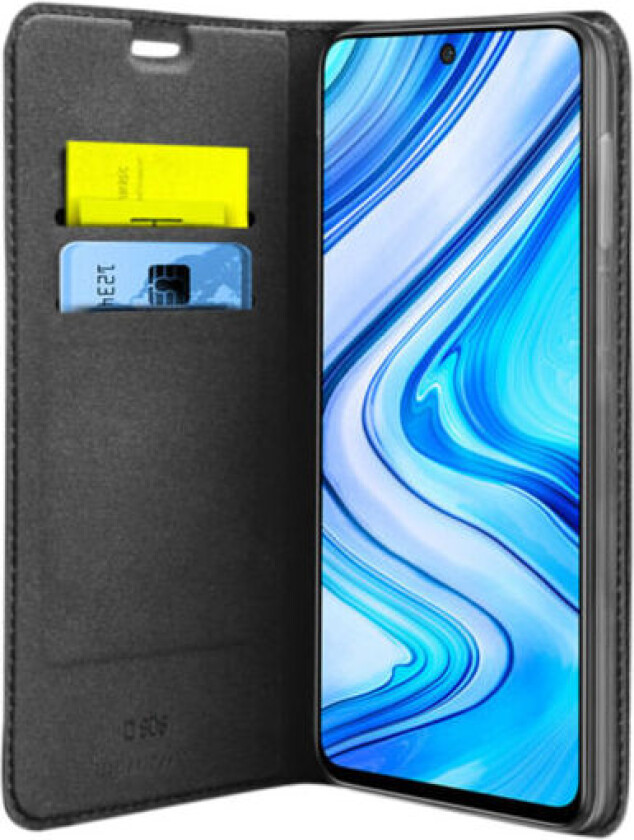 Wallet Lite Redmi Note 9 Pro/9S deksel, svart