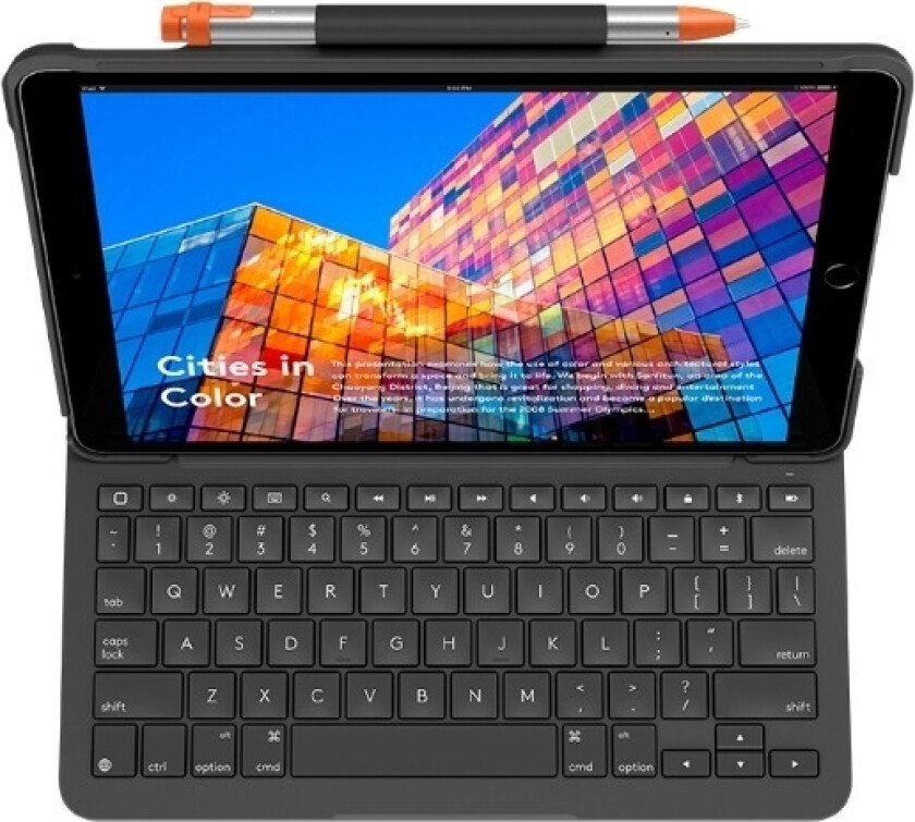 Slim Folio iPad Air 10,5" tastaturdeksel