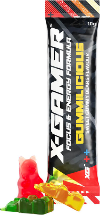 X-Shotz Gummilious Energidrikk 10g