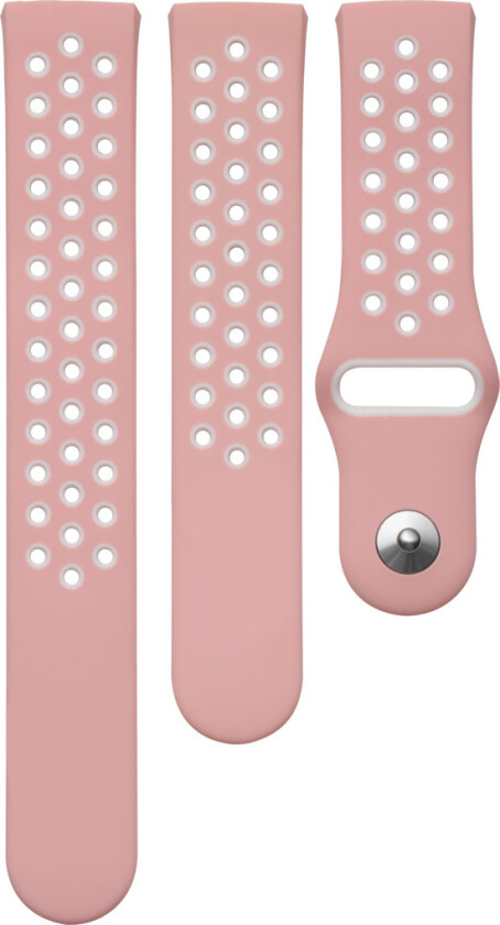 Sport-Rem Fitbit Charge 3/4 rosa/hvit