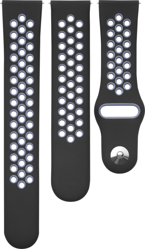 Sport Rem Universal 20 mm svart/grå