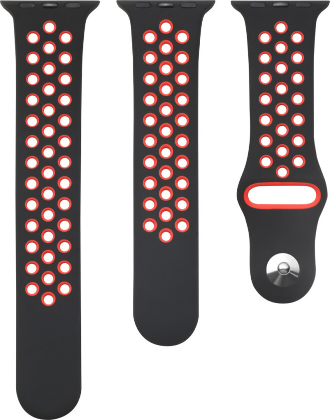 Sport-Rem Apple Watch 42/44/45 mm sv/rd