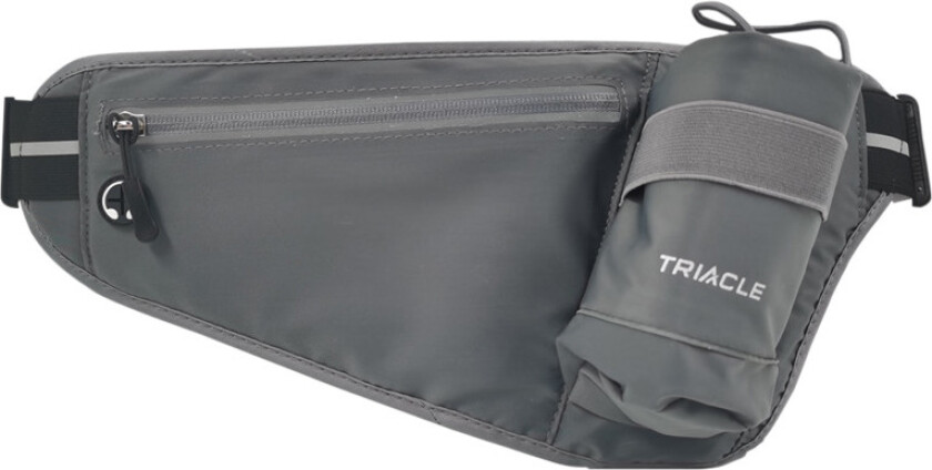 Løpebelte med Lommer og Flaskeholder, grå