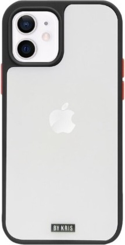 Drop iPhone 12/12 Pro deksel, svart