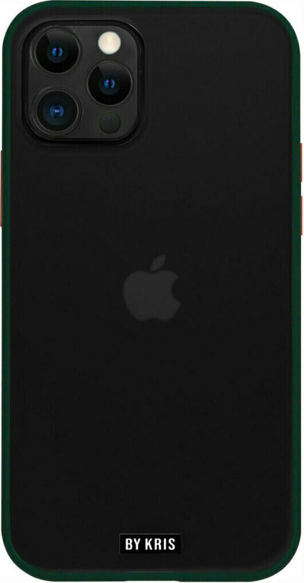 Drop iPhone 12/12 Pro deksel, mørk grønn