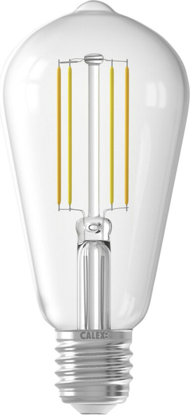 Smart LED klar Rustikk ST64 E27 7w
