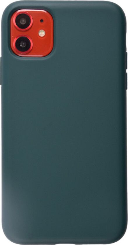 silikon deksel iPhone 11/XR, mørk grønn