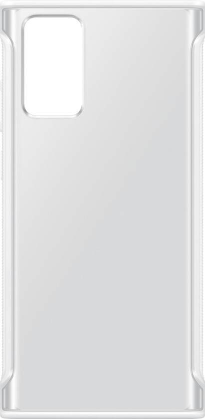 Clear beskyttelsesdeksel Galaxy Note20 5G, hvit