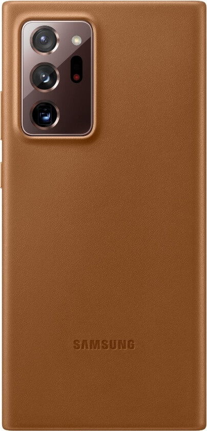 skinndeksel Galaxy Note20 Ultra, brun