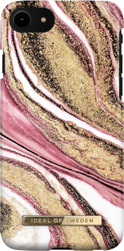 iPhone SE (2022)/SE (2020)/8/7/6 deksel Cosmic, pink swirl
