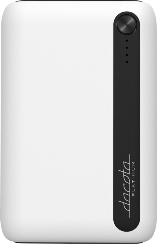 A10 powerbank 10 000 mAh Power Delivery + Quick Charge 3.0, hvit