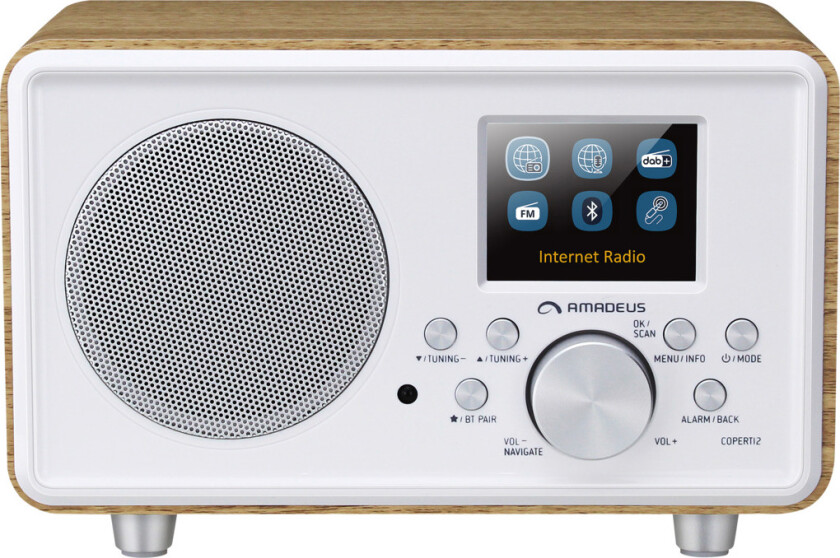 Coperti 2 DAB+ WiFi radio, Lyst tre
