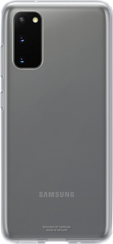 Galaxy S20 Clear Cover deksel, gjennomsiktig
