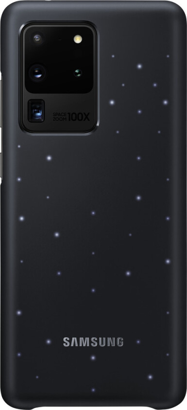 LED Cover Galaxy S20 Ultra, svart