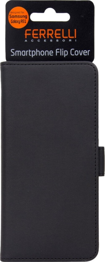Flippdeksel Samsung Galaxy A51, svart