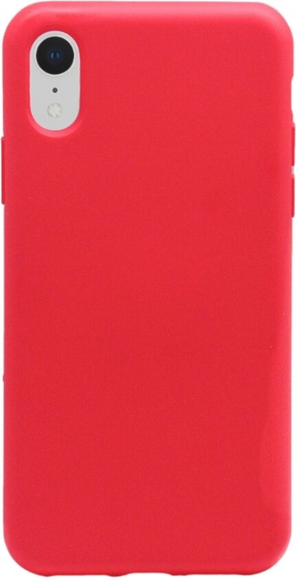 silikon deksel iPhone Xr, rød