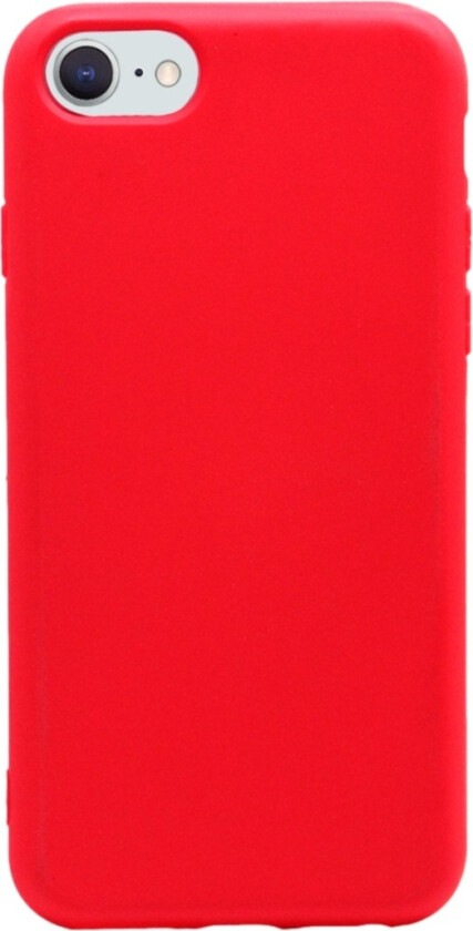 silikon deksel iPhone SE (2022)/SE (2020)/8/7/6, rød