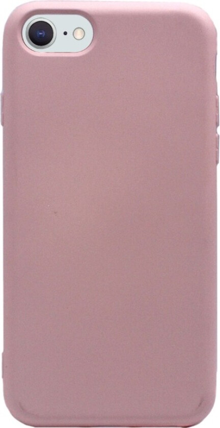 silikon deksel iPhone SE (2022)/SE (2020)/8/7/6, rosa