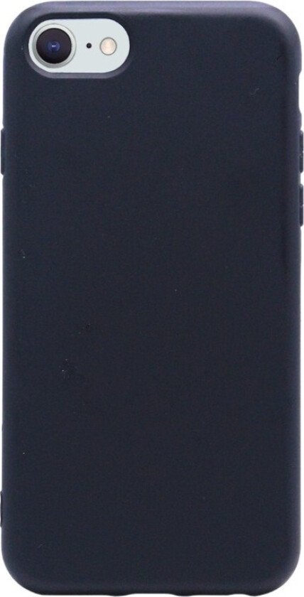 silikon deksel iPhone SE (2022)/SE (2020)/8/7/6, svart