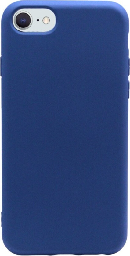 silikon deksel iPhone SE (2022)/SE (2020)/8/7/6, mørke blå