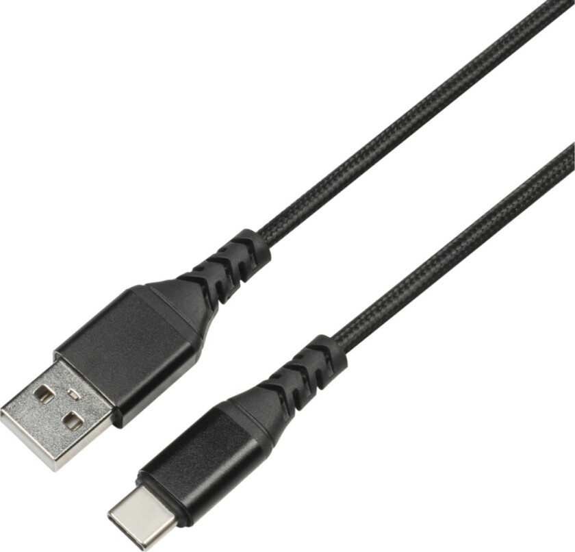 USB-USBC- kabel 2M, svart